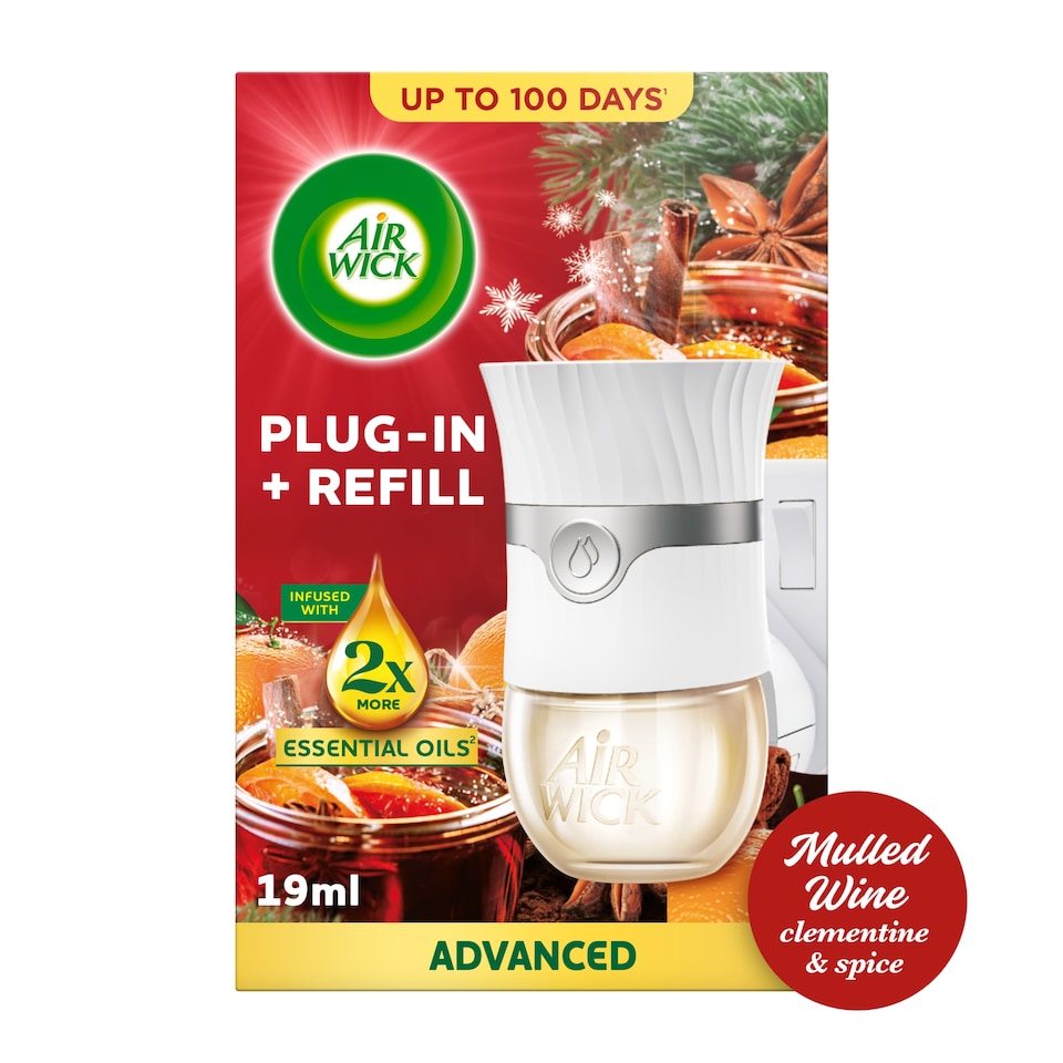 Air Wick Mulled Wine Plug in Kit 19ml