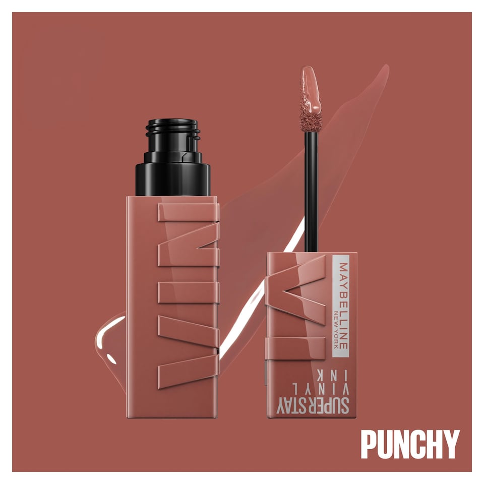 image 1 of Maybelline Super Stay Vinyl Ink Punchy