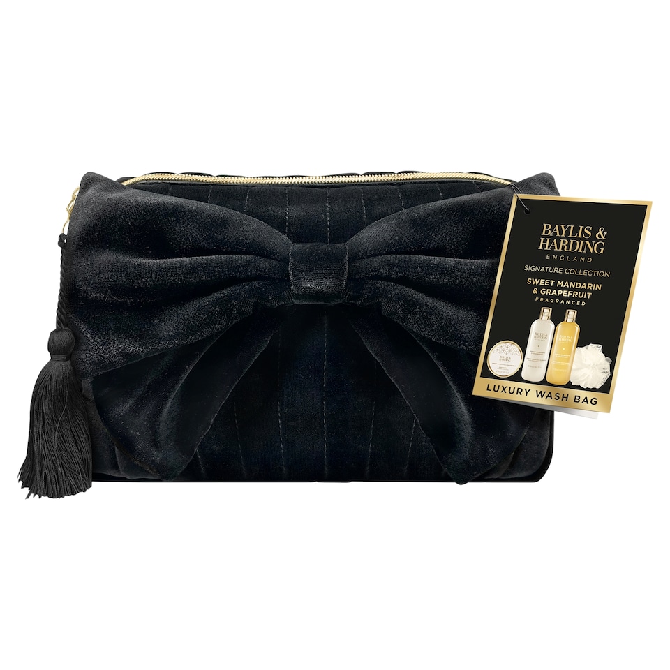 image 1 of Baylis & Harding Sweet Mandarin & Grapefruit Luxury Wash Bag Gift Set
