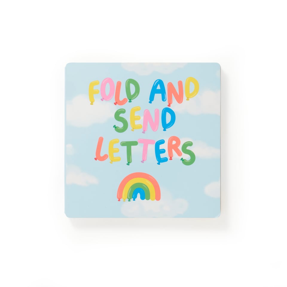image 1 of Paperchase Balloon Zoo Fold & Send Letters