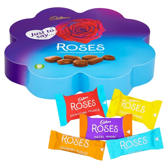 Cadbury Roses Flower 275G Tesco Groceries
