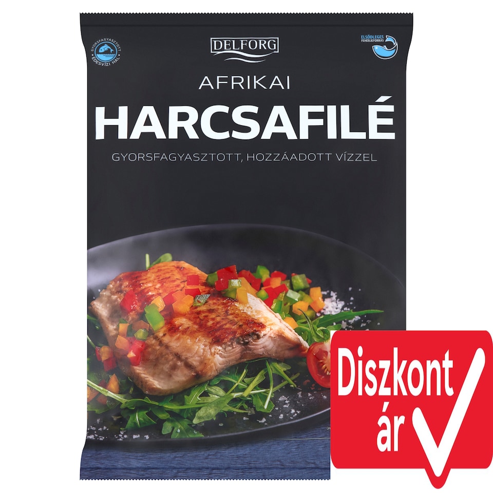 Delforg gyorsfagyasztott afrikai harcsafilé 750 g