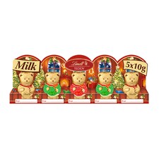Lindt Teddy Perforated 5 Pack 50G