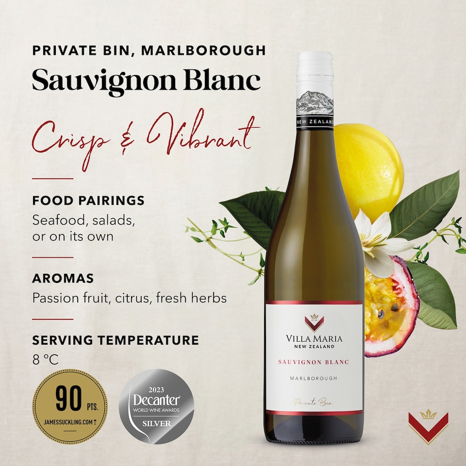 image 1 of Villa Maria Private Bin Sauvignon Blanc 75Cl