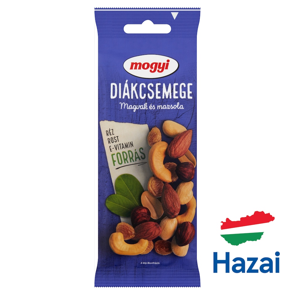 Mogyi diákcsemege magvak és mazsola 70 g