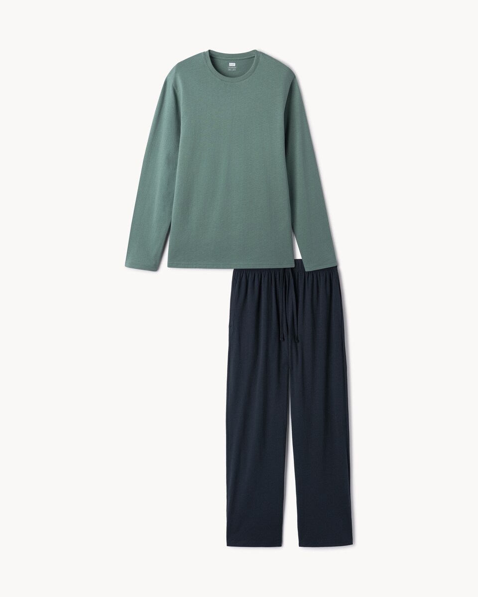 image 1 of F&F Pure Cotton Pyjama Set in Multi