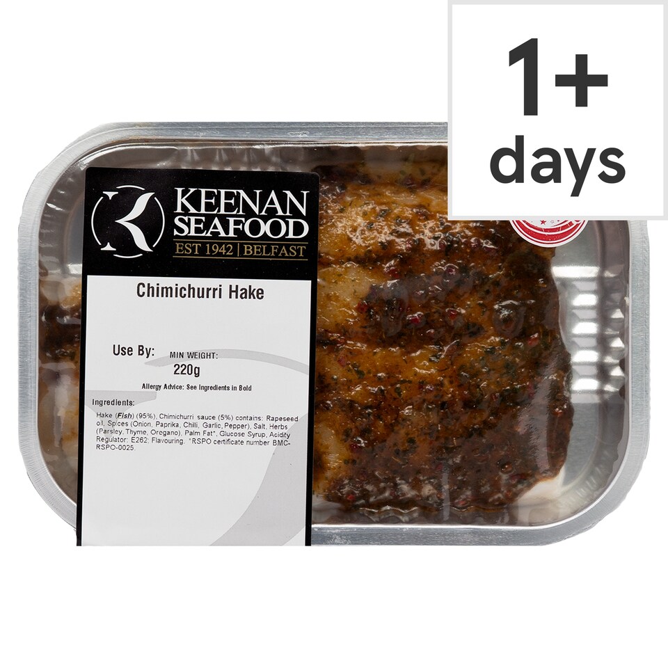 Keenan Seafood Chimichurri Hake 220g