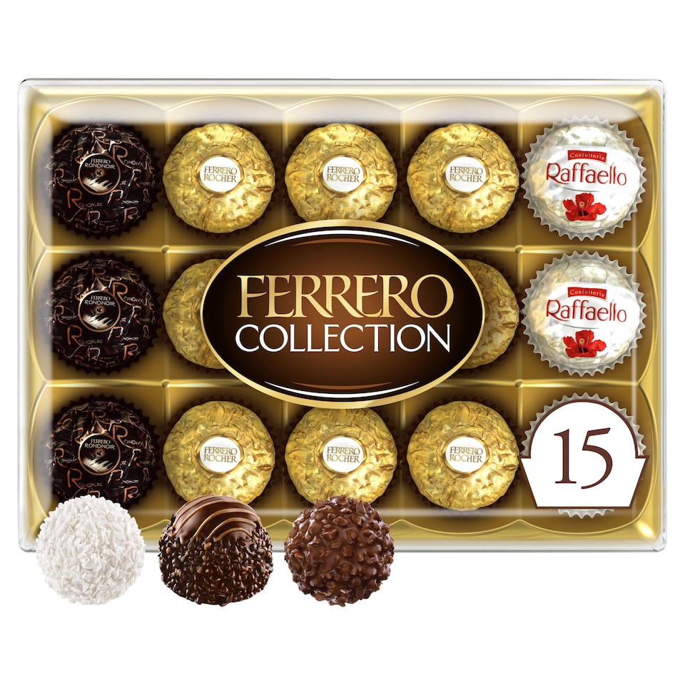 image 1 of Ferrero Collection Boxed Chocolates 15 Pieces 172g