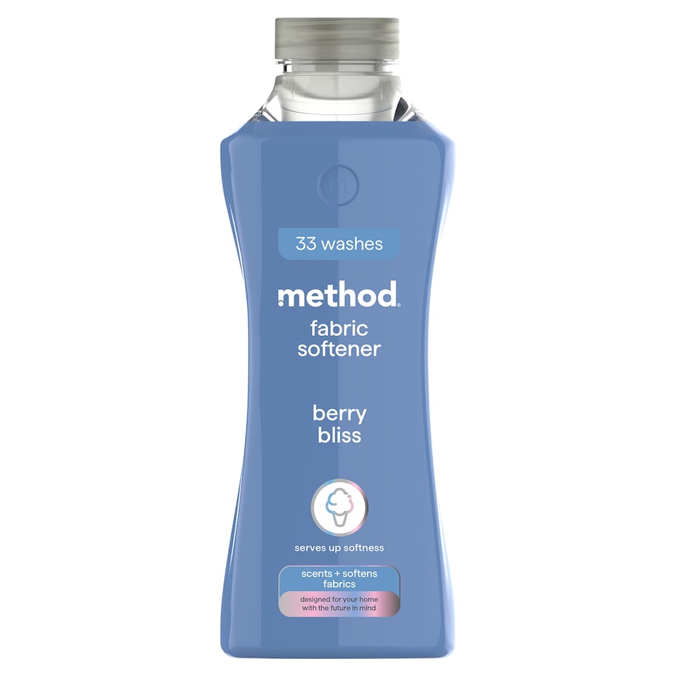image 1 of Method Fabric Softener Berry Splash 990ml 33W