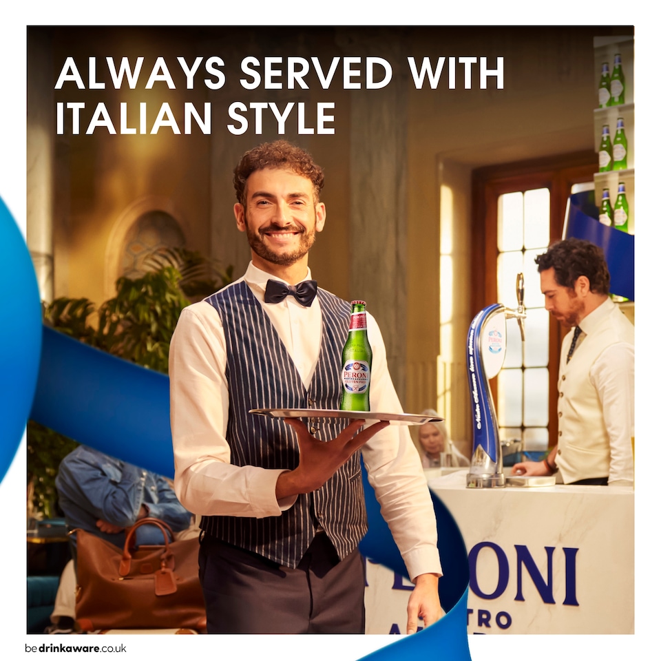 image 1 of Peroni Nastro Azzurro Gluten Free Beer Bottles 12x330ml