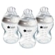 image 2 of Tommee Tippee Baby Bottles, Natural Start Anti-Colic Baby Bottle, Slow Flow, 260ml, 0m+, Pack of 3