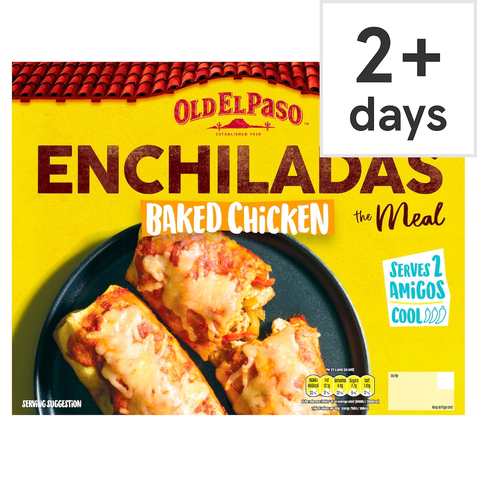 Old El Paso Enchiladas Baked Chicken 490g