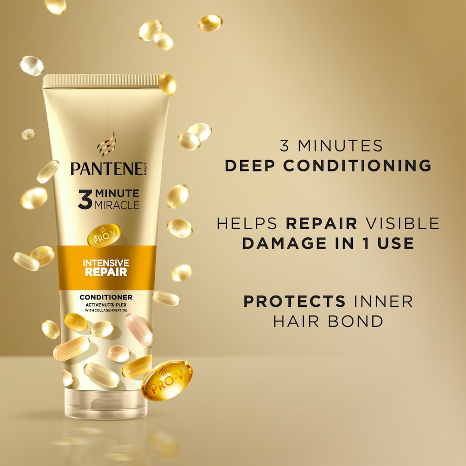image 1 of Pantene 3 Minute Miracle Repair & Protect Rich Conditioner 220ml