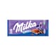 image 1 of Milka Oreo Alpine Milk Chocolate with Cocoa Biscuit Bits & Vanilla Flavored Milk Cream Filling 100 g