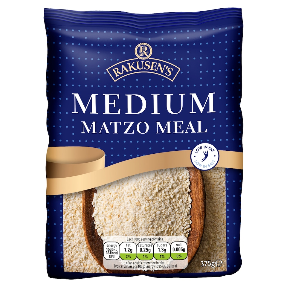 Rakusens Medium Matzo Meal 375G