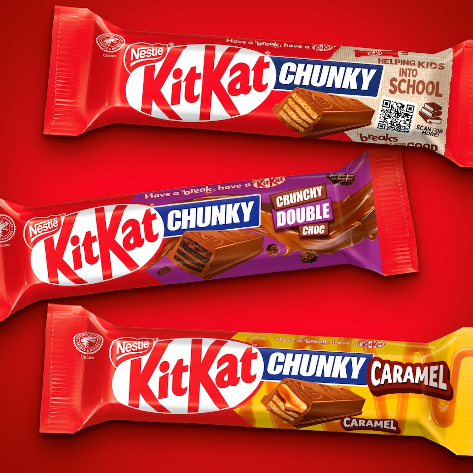 image 1 of Kit Kat Chunky Salted Caramel Duo 68g