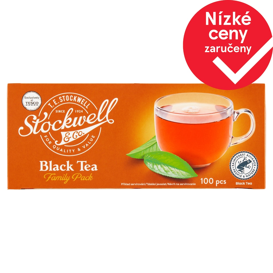 Stockwell & Co. Černý čaj 100 x 1,5g (150g)