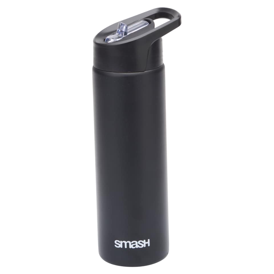 Smash Single Walled Bottle Black