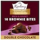 image 1 of Mr Kipling Signature Double Chocolate Brownie Cake Bites 10 pack