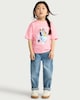image 2 of Bluey Pure Cotton Character Print T-Shirt in Pink