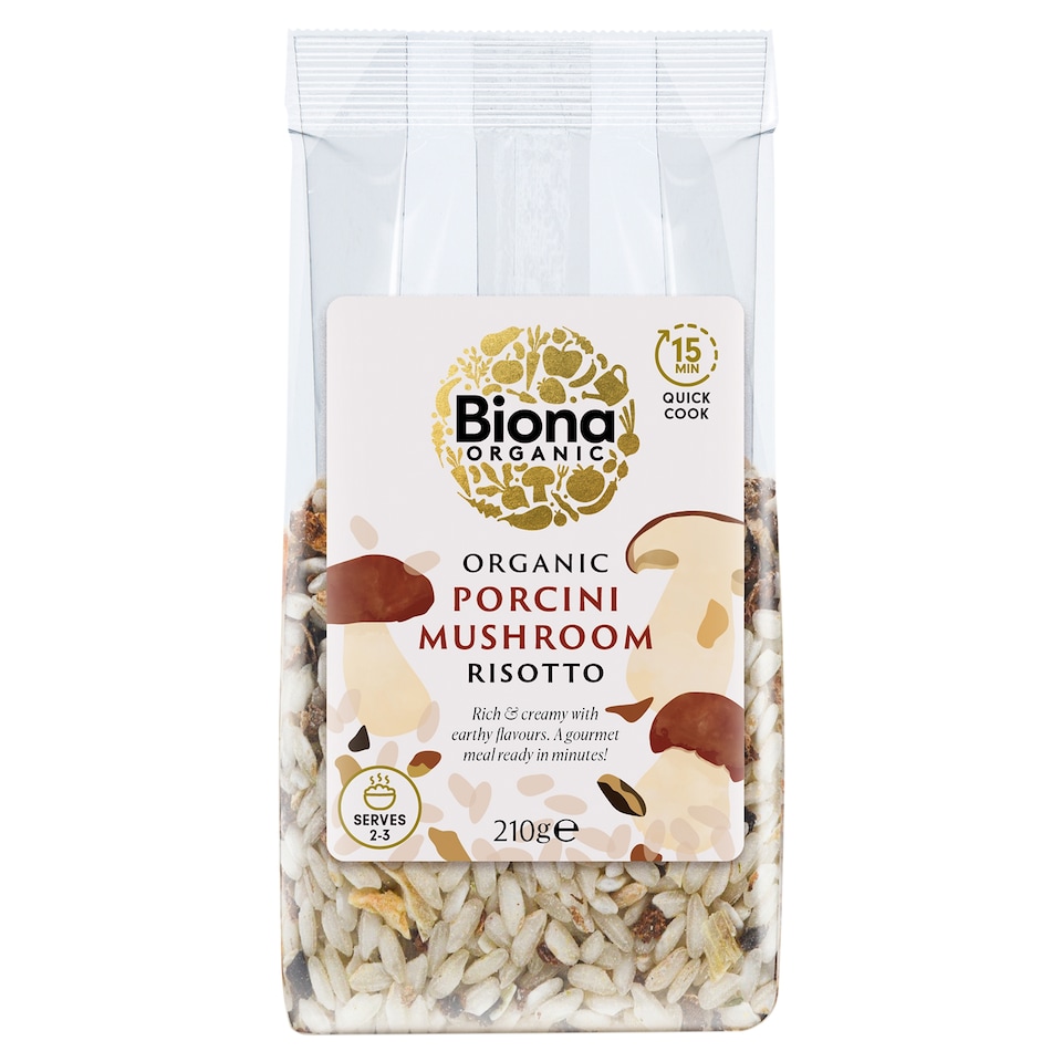 Biona Organic Porcini Mushroom Risotto 210g