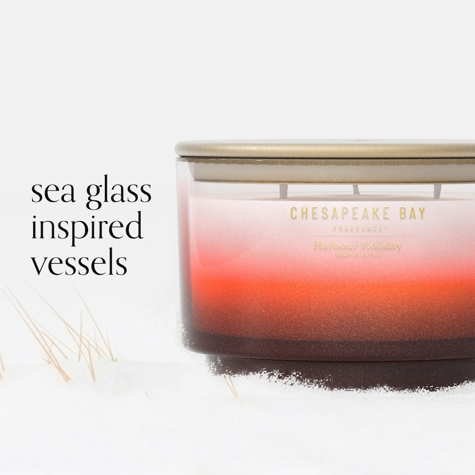image 1 of Chesapeake Bay Harbour Holiday Tumbler Candle 411g
