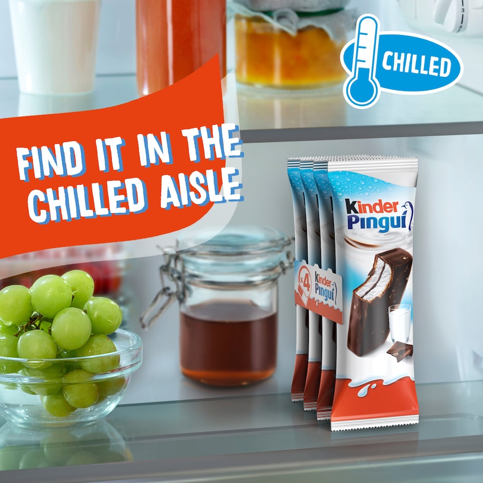 image 1 of Ferrero Kinder Pingui 4 X 30G