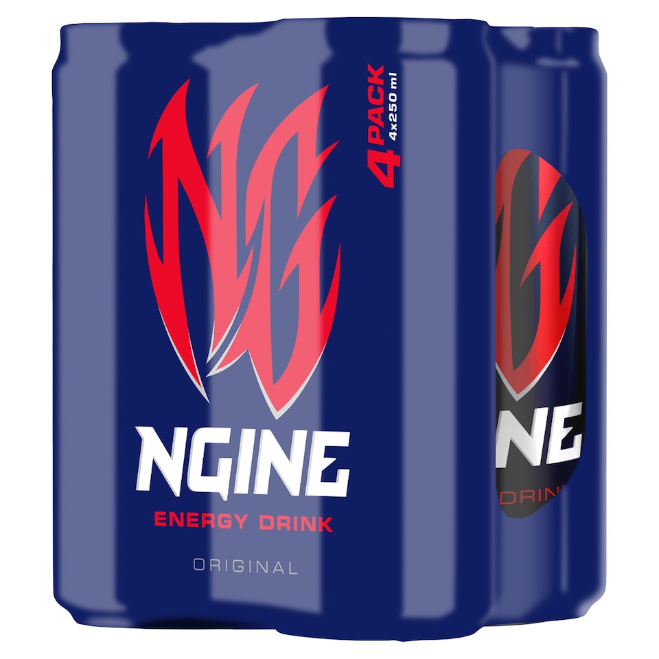 Ngine Original Energy Drink 4 x 250ml