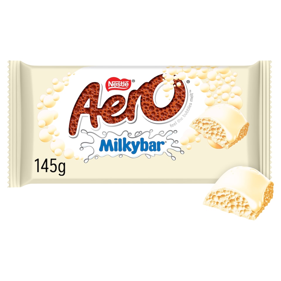 image 1 of Aero Milkybar White Chocolate 145g