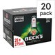 image 1 of Becks 20X275ml