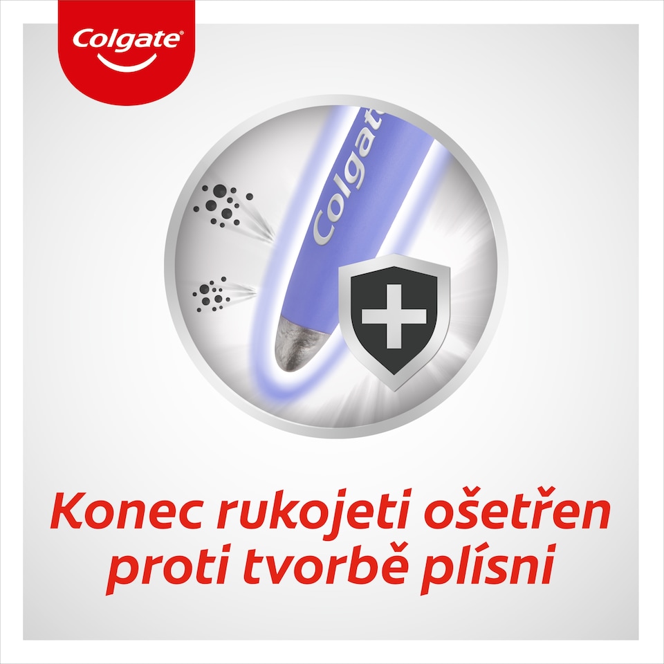 image 1 of Colgate High Density Charcoal Toothbrush 2pcs