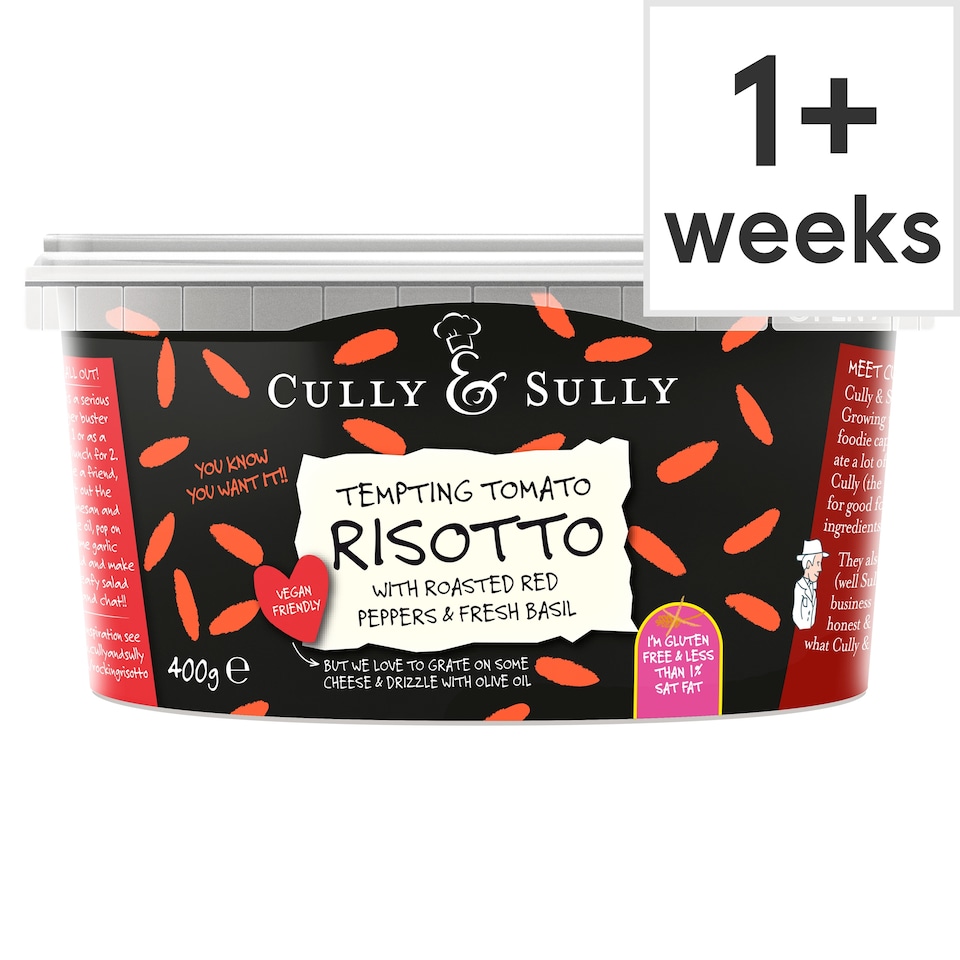 Cully And Sully Tomato And Red Pepper Risotto 400G