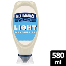 Hellmann's Light Mayonnaise Squeezy 580ml