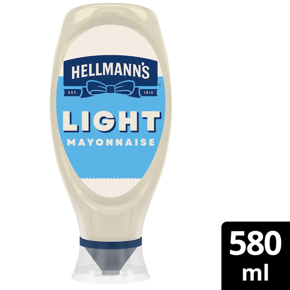 image 1 of Hellmann's Light Mayonnaise Squeezy 580ml