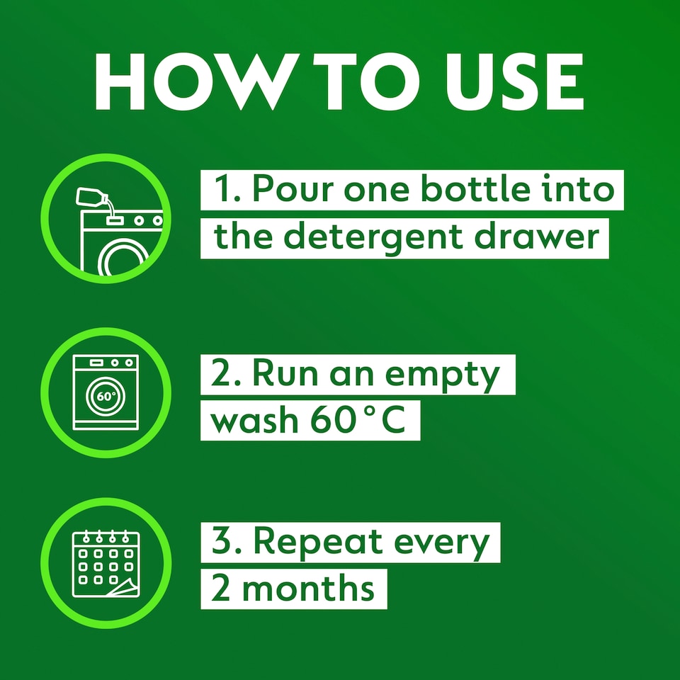 image 1 of Dettol Antibacterial Washing Machine Cleaner Spring Blossom 250ml