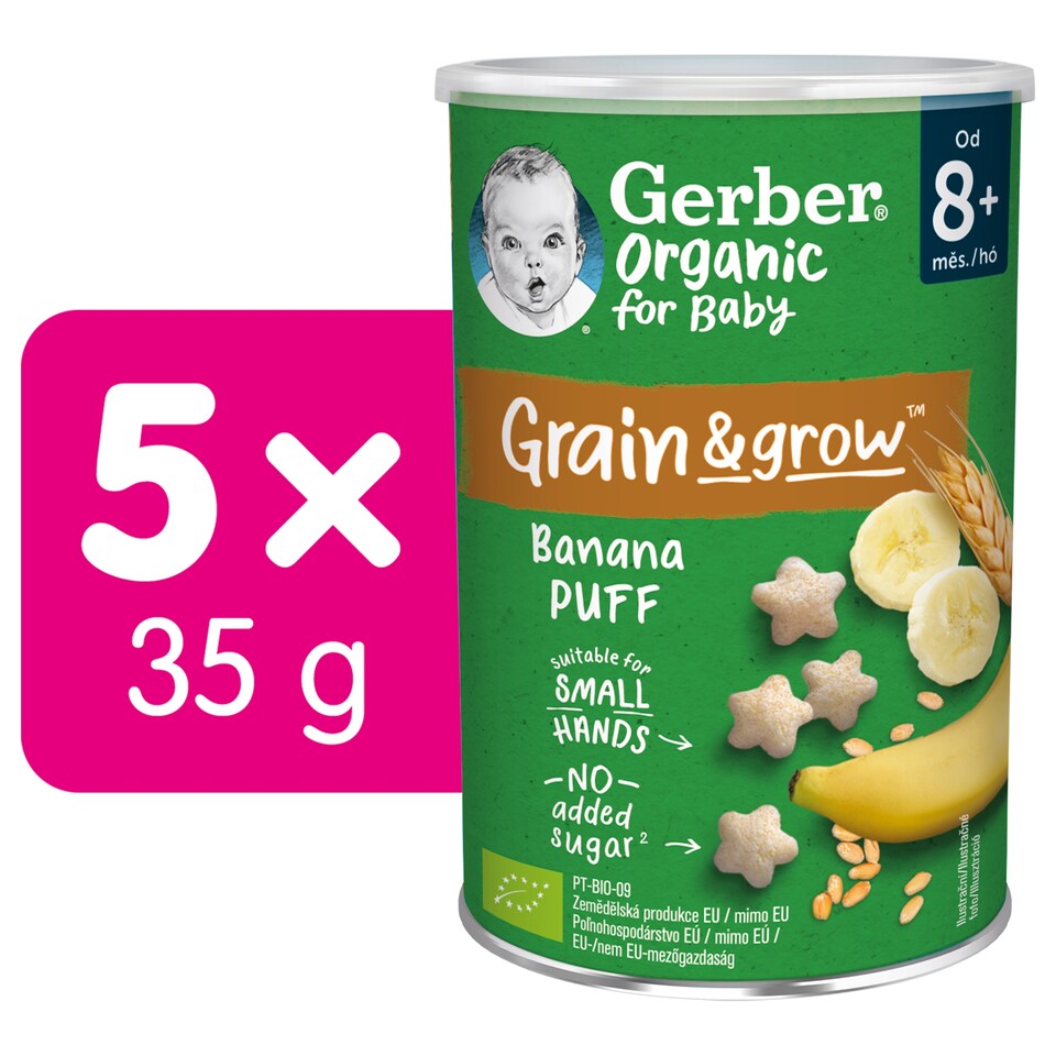 image 1 of GERBER Organic Banana Crisps 35 g