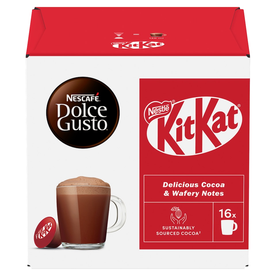 image 1 of NESCAFÉ Dolce Gusto KitKat - Cocoa Drink - 16 pcs