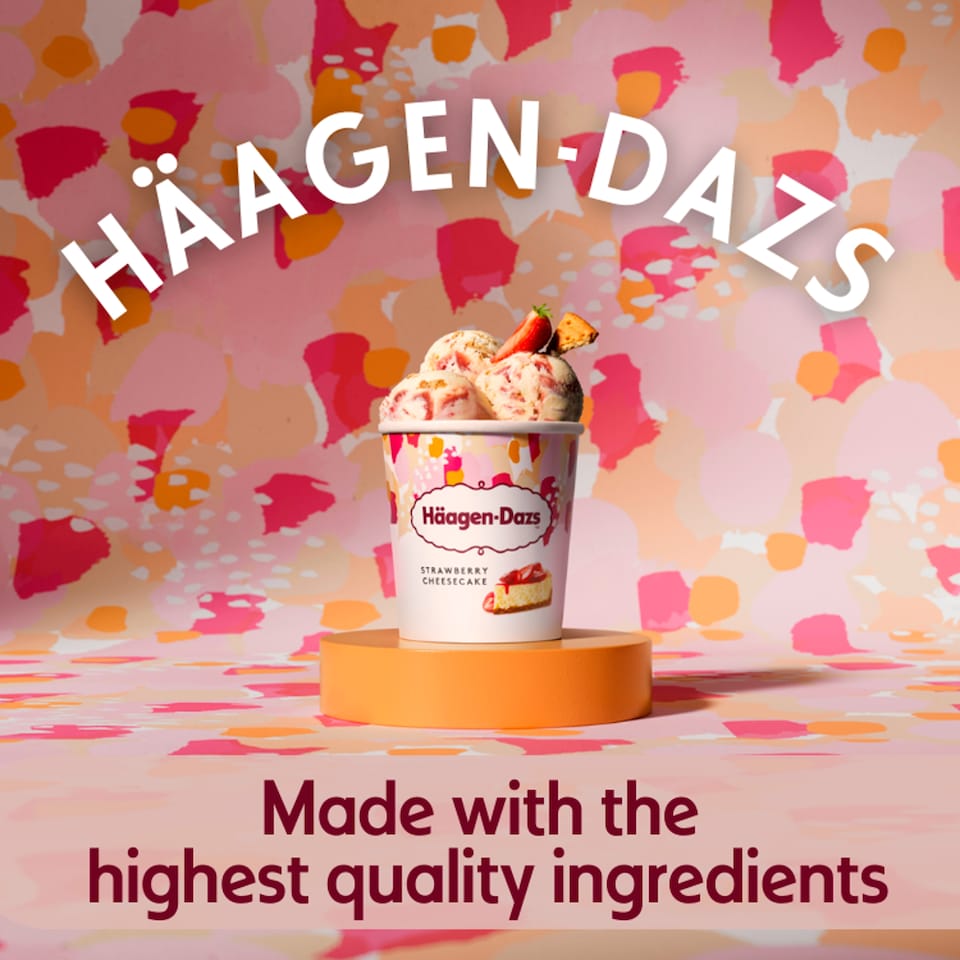 image 1 of Haagen-Dazs Ice Cream - Strawberry Cheesecake 460ml