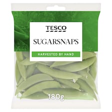 Tesco Sugarsnap Peas 180g