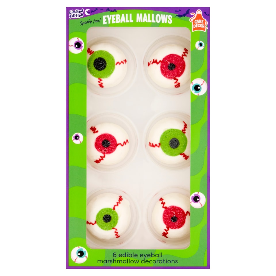 Cake Decor Eyeball Mallows 36g