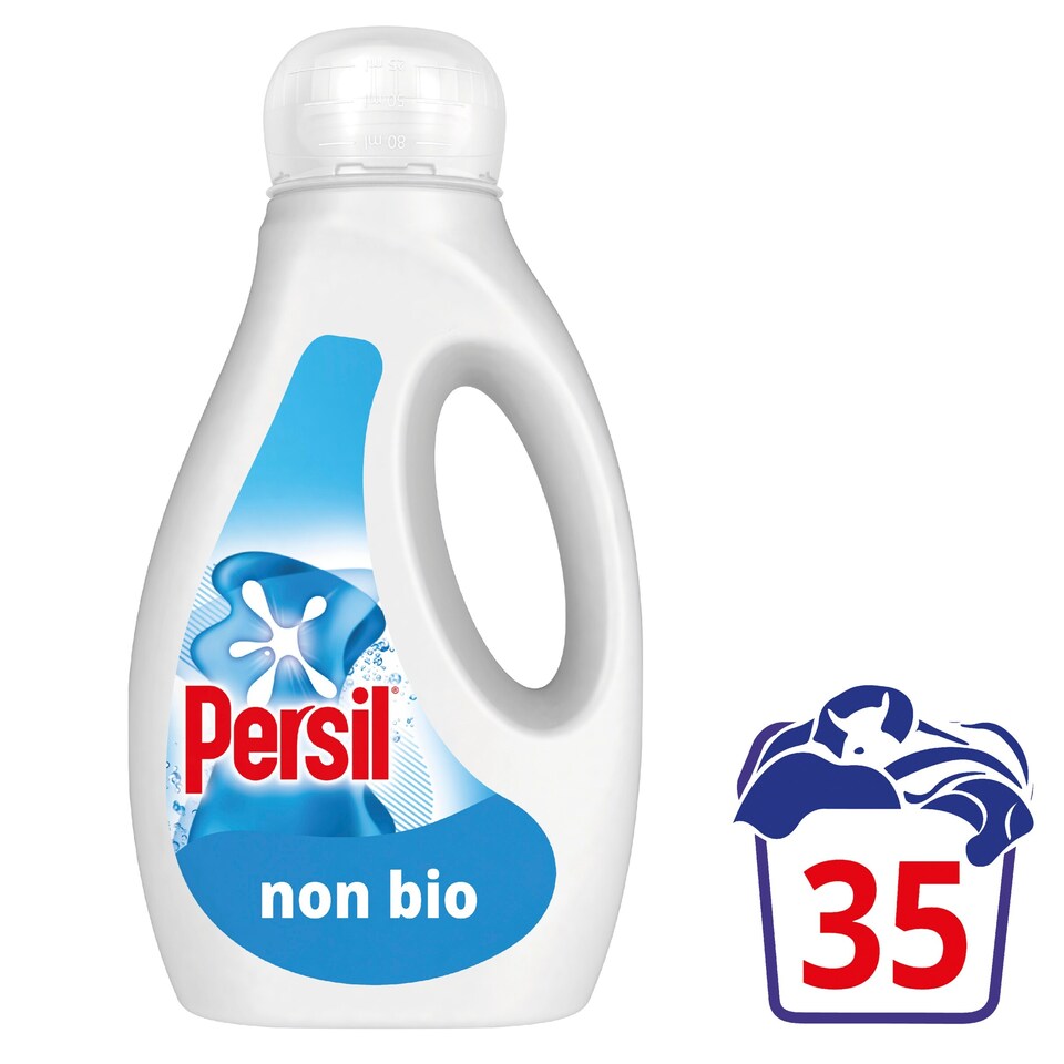 image 1 of Persil Non Bio Laundry Washing Liquid Detergent 35 Washes 945ML