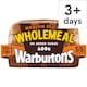 image 1 of Warburtons Wholemeal Medium Sliced Bread 400g