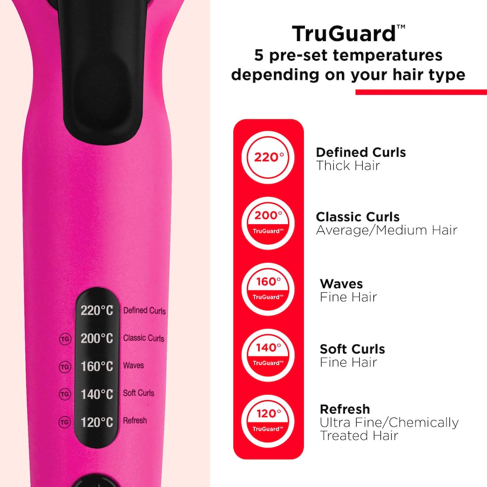 image 1 of Revlon Easy Heat Precision Ceramic Curler 25mm