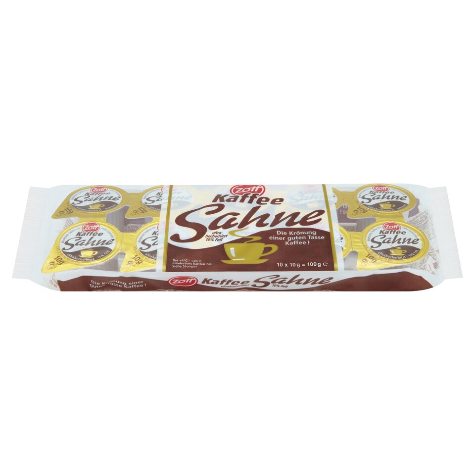 Zott Coffee Cream 10 x 10g (100g)