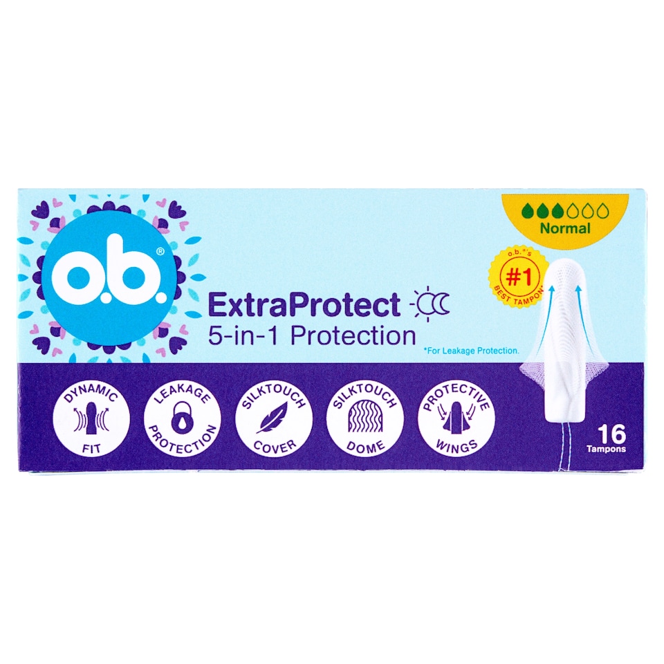 o.b. ExtraProtect Normal Tampons 16 pcs