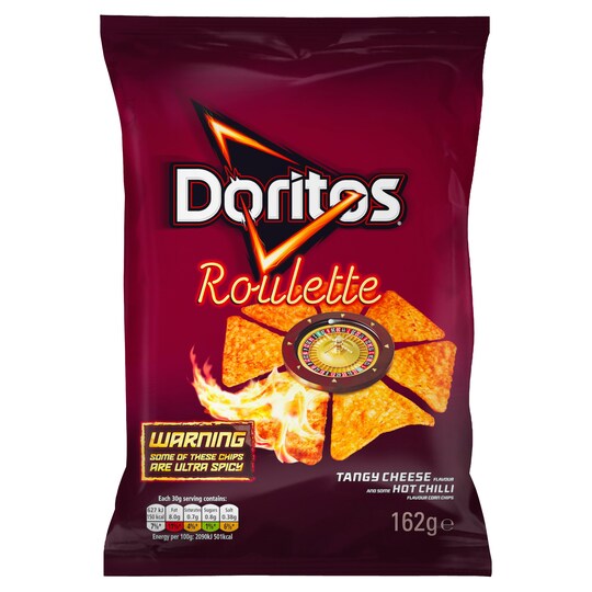 Doritos Roulette Tortilla Chips 162G Tesco Groceries