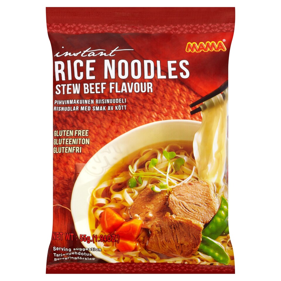 MAMA INSTANT RICE NOODLES STEW BEEF 55G