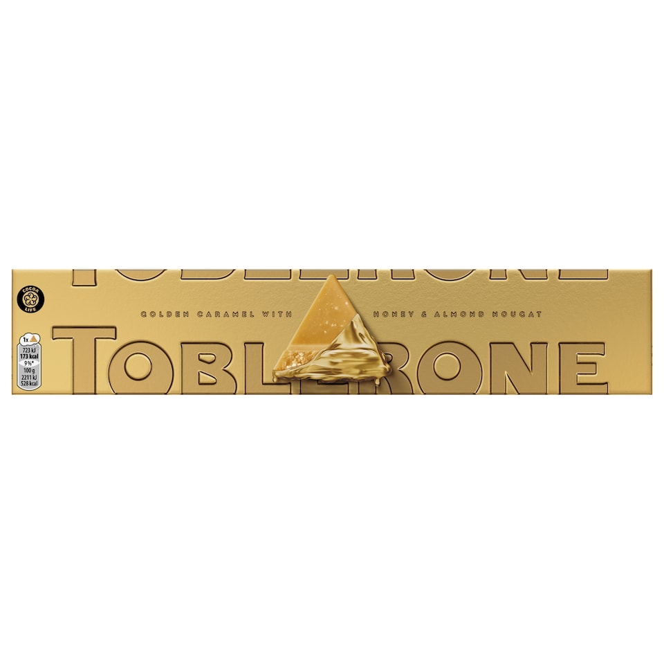 Toblerone Golden Caramel Chocolate Bar 360g