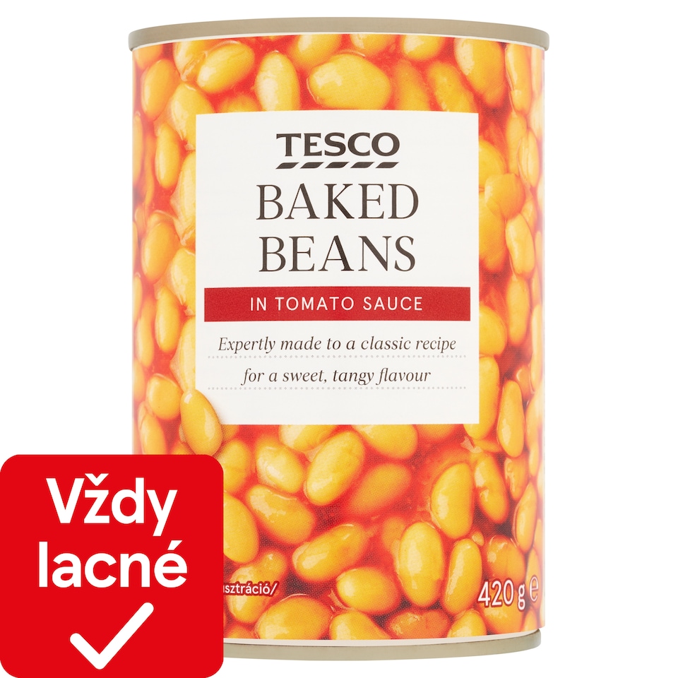 Tesco Pečená fazuľa v paradajkovej omáčke 420 g