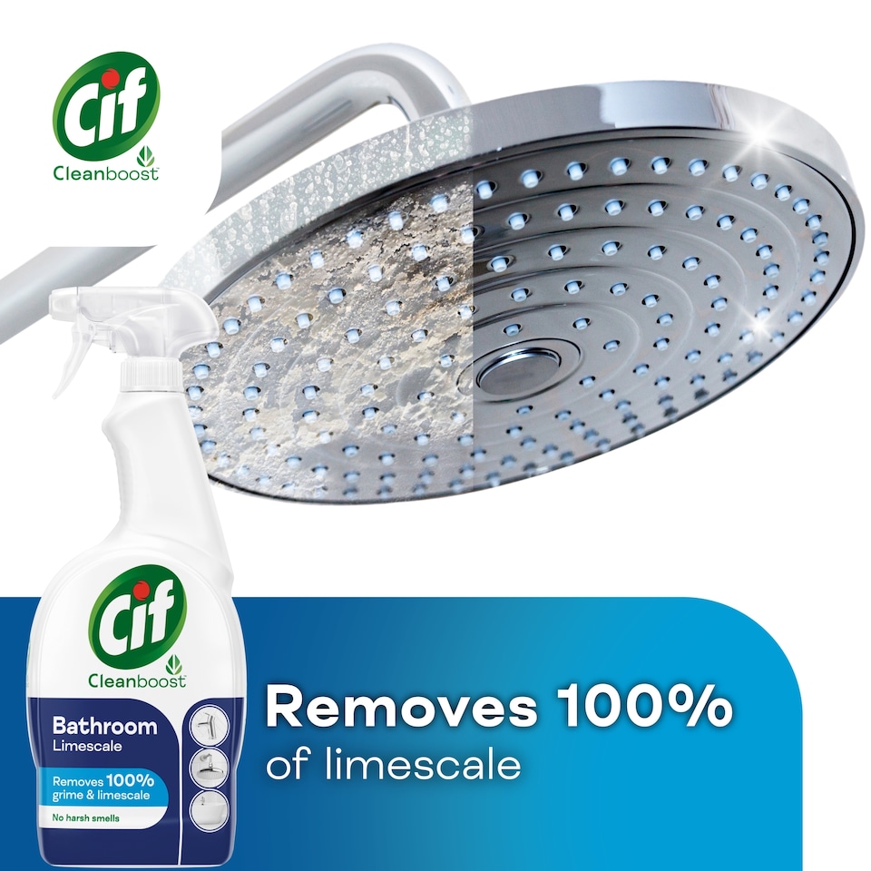 image 1 of Cif Power & Shine Bathroom Cleaner Spray 700Ml